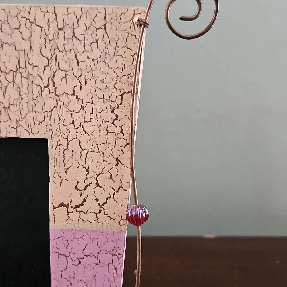 Crackle Design Picture Frame - Picture 4 of 8